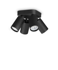 DYNAMITE PL4 ROUND NERO IDEAL LUX – 371290