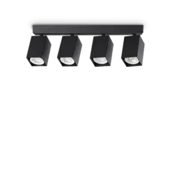 DYNAMITE PL4 LINEAR SQUARE NERO IDEAL LUX – 371368