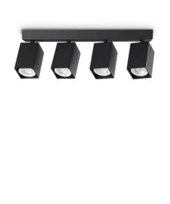 DYNAMITE PL4 LINEAR SQUARE NERO IDEAL LUX – 371368
