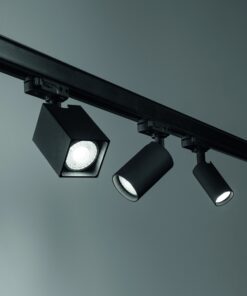 DYNAMITE TR 3-PHASE SQUARE NERO IDEAL LUX – 371528