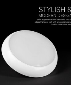 Πλαφονιέρα LED Στρογγυλή Φ320 Λευκή V-TAC CREE Chip 8W/16W/20W CCT 2700lm IP65 V-TAC – 801-24-6