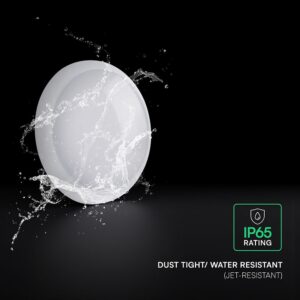 Πλαφονιέρα LED Στρογγυλή Φ320 Λευκή V-TAC CREE Chip 8W/16W/20W CCT 2700lm IP65 V-TAC – 801-24-6