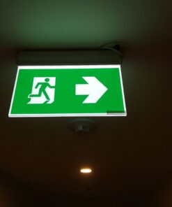 Φωτιστικό Ασφαλείας 2W LED Exit 3Hrs Cree CHIP Ψυχρό Λευκό 6000K V-TAC – 836-6