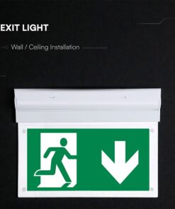 Φωτιστικό Ασφαλείας 2W LED Exit 3Hrs Cree CHIP Ψυχρό Λευκό 6000K V-TAC – 836-6