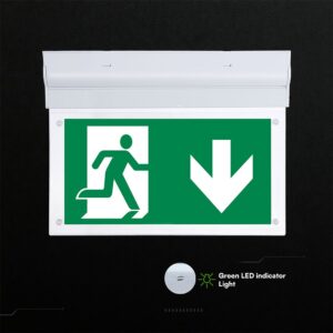 Φωτιστικό Ασφαλείας 2W LED Exit 3Hrs Cree CHIP Ψυχρό Λευκό 6000K V-TAC – 836-6