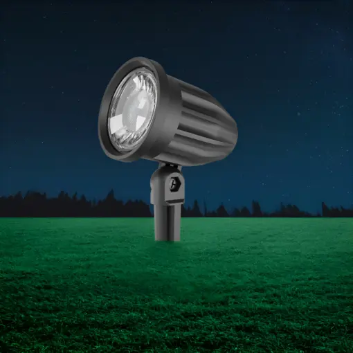 Φωτιστικό Καρφί Κήπου LED 7W 700lm 3000K Θερμό Λευκό IP65 Μαύρο Braytron BT25-00201