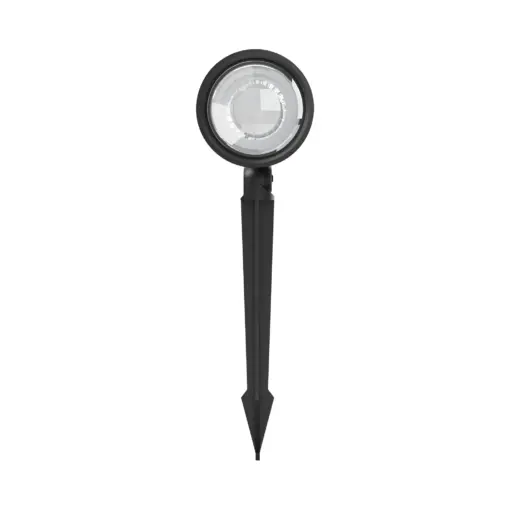 Φωτιστικό Καρφί Κήπου LED 7W 700lm 3000K Θερμό Λευκό IP65 Μαύρο Braytron BT25-00201