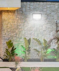 LED Προβολέας 10W ACA Μαύρος 120° 1000lm Αδιάβροχος IP66 3000/4000/6000K CCT – N10CCT