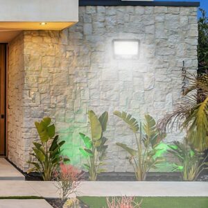 LED Προβολέας 10W ACA Μαύρος 120° 1000lm Αδιάβροχος IP66 3000/4000/6000K CCT – N10CCT