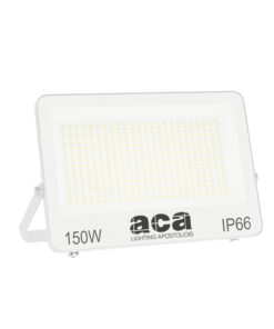 LED Προβολέας 150W ACA Λευκός 120° 15.000lm Αδιάβροχος IP66 3000/4000/6500K CCT – N150CCTW