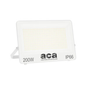 LED Προβολέας 200W ACA Λευκός 120° 20.000lm Αδιάβροχος IP66 3000/4000/6000K CCT – N200CCTW
