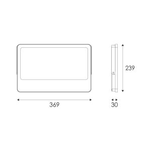 LED Προβολέας 200W ACA Μαύρος 120° 20.000lm Αδιάβροχος IP66 3000/4000/6000K CCT – N200CCT