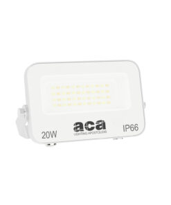 LED Προβολέας 20W ACA Λευκός 120° 2000lm Αδιάβροχος IP66 3000/4000/6000K CCT – N20CCTW