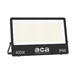 LED Προβολέας 400W ACA Μαύρος 120° 40.000lm Αδιάβροχος IP66 3000/4000/6000K CCT - N400CCT