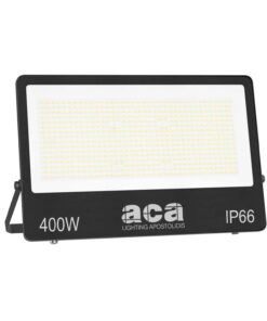 LED Προβολέας 400W ACA Μαύρος 120° 40.000lm Αδιάβροχος IP66 3000/4000/6000K CCT - N400CCT