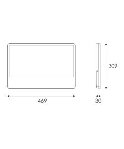 LED Προβολέας 400W ACA Μαύρος 120° 40.000lm Αδιάβροχος IP66 3000/4000/6000K CCT – N400CCT