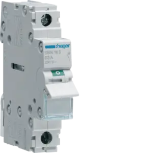 Ραγοδιακόπτης 1P 63Α Hager – SBN163