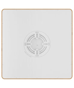 Πλαφονιέρα “Jade” slim 26W CCT Ξύλο 40×40 Braytron – BP07-10487