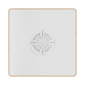 Πλαφονιέρα “Jade” slim 26W CCT Ξύλο 40×40 Braytron – BP07-10487