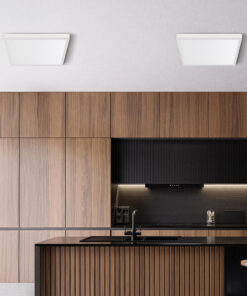 Πλαφονιέρα “Jade” slim 36W CCT Λευκό 40×40 Braytron – BP07-10480