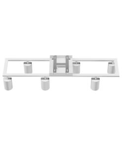 Φωτιστικό οροφής “Beta” με spot 6 x GU10 Λευκό Braytron – BH04-00860