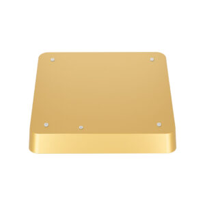 Πλαφονιέρα Blade 30w-36w-40w 3CCT, 40x40x6cm Χρυσή Braytron – BH16-05386