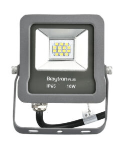 BRY-FLOOD-SL-10W-GRY-6500K-IP65-LED FLOODLIGHT Model: BT61-01032 Braytron – BT61-01032