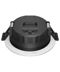 Σποτ Led 6.5W 3CCT RND IP20 Λευκό/Μαύρο Braytron – BD01-20181