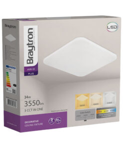 Πλαφονιέρα “JADE” 34W CCT Braytron – BH16-23380