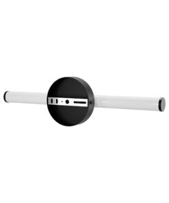 Φωτιστικό καθρέπτου “Lily” IP44 3CCT 7w 600lm Μαύρο Braytron – BN12-00581