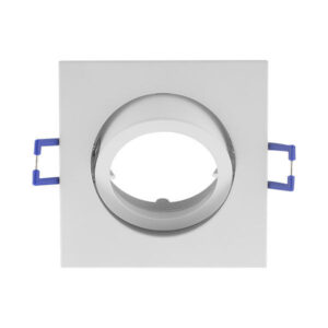 Σποτ “MITTO” Τετράγωνο Λευκό GU10 Braytron – BH03-02020