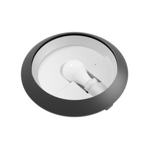 Πλαφονιέρα “Napoli” IP65 1 x Ε27 Sensor Γκρί Braytron – BG37-30712