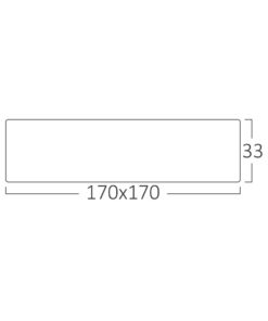 BRY-SMD-SRP-12W-SQR-WHT-3CCT-LED PANEL Braytron – BP04-61280