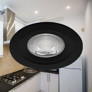 Σποτ Led GE 7W 3IN1 RND IP54 Μαύρο Braytron – BD01-00781