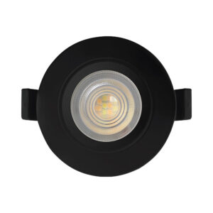 Σποτ Led GE 7W 3IN1 RND IP54 Μαύρο Braytron – BD01-00781