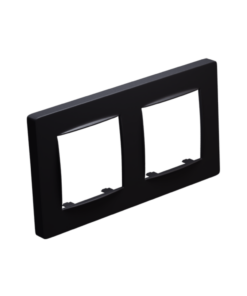 PRIME CLASSIC ΠΛΑΙΣΙΟ 2 ΘΕΣΕΩΝ IP20 ΜΑΤ ΑΝΘΡΑΚΙ ACA – 1000120105