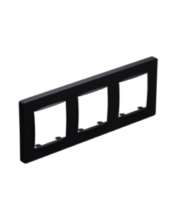 PRIME CLASSIC ΠΛΑΙΣΙΟ 3 ΘΕΣΕΩΝ IP20 ΜΑΤ ΑΝΘΡΑΚΙ ACA – 1000120205