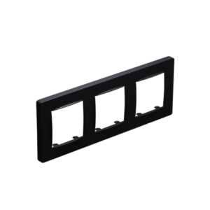 PRIME CLASSIC ΠΛΑΙΣΙΟ 3 ΘΕΣΕΩΝ IP20 ΜΑΤ ΑΝΘΡΑΚΙ ACA – 1000120205