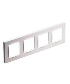 PRIME CLASSIC ΠΛΑΙΣΙΟ 4 ΘΕΣΕΩΝ IP20 ΛΕΥΚΟ ACA – 1000120301
