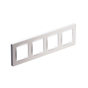 PRIME CLASSIC ΠΛΑΙΣΙΟ 4 ΘΕΣΕΩΝ IP20 ΛΕΥΚΟ ACA – 1000120301