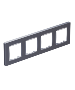 PRIME CLASSIC ΠΛΑΙΣΙΟ 4 ΘΕΣΕΩΝ IP20 ΜΑΤ ΑΛΟΥΜΙΝΙΟ ACA – 1000120303