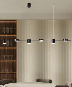 ΦΩΤΙΣΤΙΚΟ ΚΡΕΜΑΣΤΟ 6ΦΩΤΟ LED 45W 153X150 ΜΑΥΡΟ ARTE ILLUMINA EUROLAMP – 144-10014