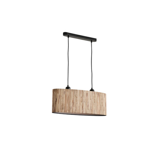 ΦΩΤΙΣΤΙΚΟ ΚΡΕΜΑΣΤΟ PAMPAS 2ΦΩΤΟ 2XE27 Max 15W Φ580X1290mm ΜΠΕΖ ARTE ILLUMINA AENON EUROLAMP – 144-31030