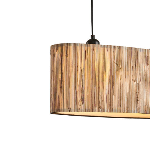 ΦΩΤΙΣΤΙΚΟ ΚΡΕΜΑΣΤΟ PAMPAS 2ΦΩΤΟ 2XE27 Max 15W Φ580X1290mm ΜΠΕΖ ARTE ILLUMINA AENON EUROLAMP – 144-31030