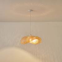 ΦΩΤΙΣΤΙΚΟ ΚΡΕΜΑΣΤΟ BAMBOO ΜΟΝΟΦΩΤΟ 1XE27 Max 15W Φ620X1430mm ΜΠΕΖ ARTE ILLUMINA LAGOON EUROLAMP – 144-33093