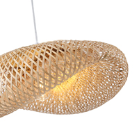 ΦΩΤΙΣΤΙΚΟ ΚΡΕΜΑΣΤΟ BAMBOO ΜΟΝΟΦΩΤΟ 1XE27 Max 15W Φ620X1430mm ΜΠΕΖ ARTE ILLUMINA LAGOON EUROLAMP – 144-33093