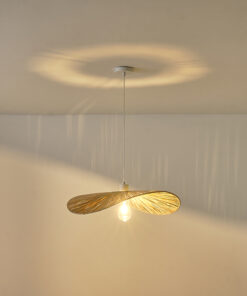 ΦΩΤΙΣΤΙΚΟ ΚΡΕΜΑΣΤΟ BAMBOO ΜΟΝΟΦΩΤΟ 1XE27 Max 15W Φ550X1360mm ΜΠΕΖ ARTE ILLUMINA OASIS EUROLAMP – 144-33094