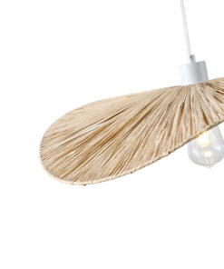 ΦΩΤΙΣΤΙΚΟ ΚΡΕΜΑΣΤΟ BAMBOO ΜΟΝΟΦΩΤΟ 1XE27 Max 15W Φ550X1360mm ΜΠΕΖ ARTE ILLUMINA OASIS EUROLAMP – 144-33094