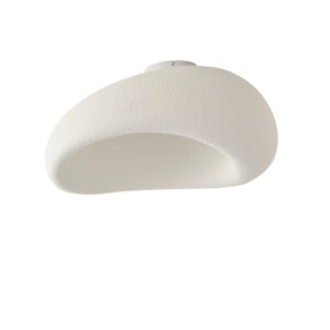 ΠΛΑΦΟΝΙΕΡΑ ΠΟΛΥΣΤΕΡΙΝΗ 1XE27 MAX 15W Φ50cm ΛΕΥΚΗ ARTE ILLUMINA TERAL EUROLAMP – 144-50033
