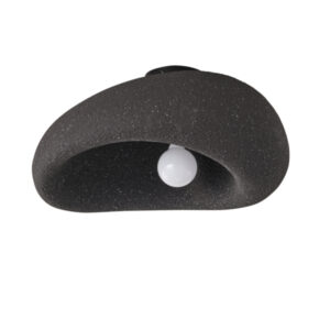 ΠΛΑΦΟΝΙΕΡΑ ΠΟΛΥΣΤΕΡΙΝΗ 1XE27 MAX 15W Φ50cm ΜΑΥΡΗ ARTE ILLUMINA TERAL EUROLAMP – 144-50034